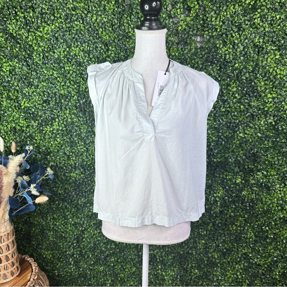 Nwt bobi los angeles boxey fit in color powder blue top